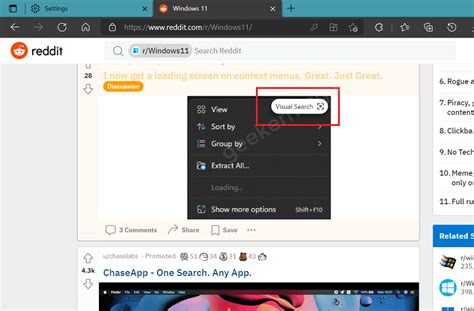 How To Turn On Or Off Visual Search Feature In Microsoft Edge Itechguides
