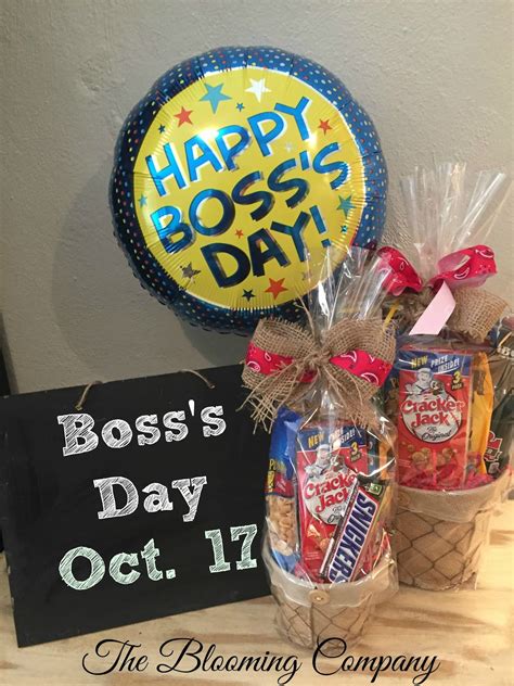 Suitable for both male and female boss, these small token of appreciation are the perfect gifts for every boss. The Blooming Company: Boss's Day