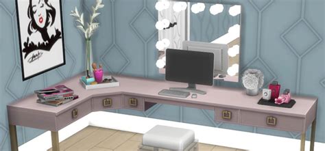 Vanity Table Thesims4 Sims4 Sims4cc Vanitytable Sims Sims 4