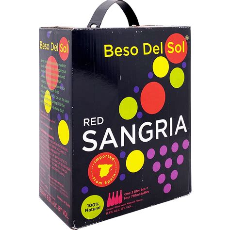 Beso Del Sol Red Sangria Gotoliquorstore