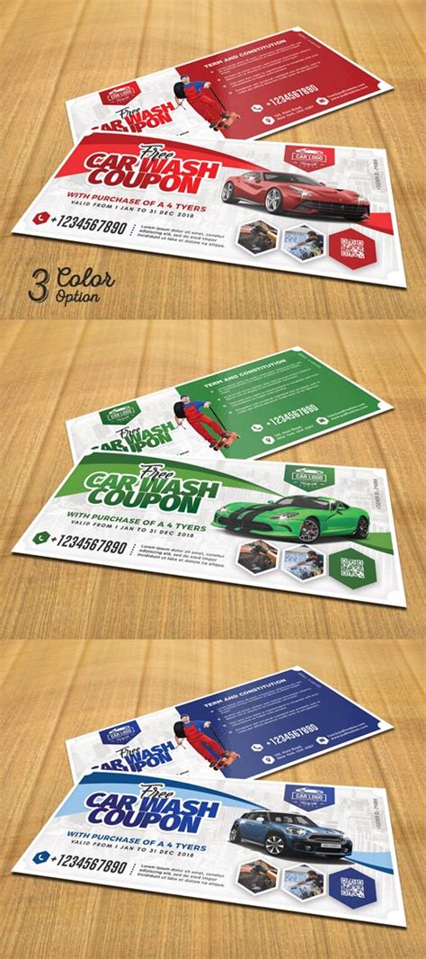 Detailed image free 5 all purpose towels + $5 shipping with purchase of $39+. Car Wash Coupon PSD Templates » NitroGFX - Download Unique ...