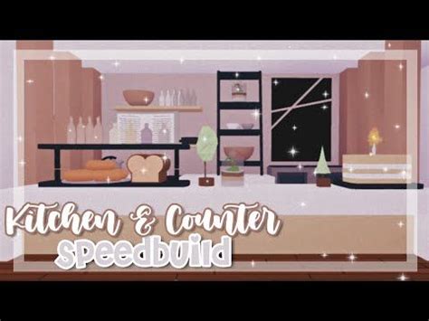 Kitchen & Counter SpeedBuild / Adopt me / Adopt me SpeedBuild - YouTube