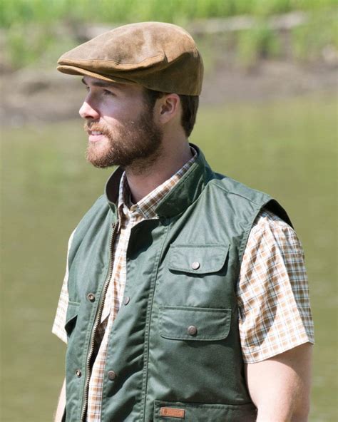Leather Ascot Cap 14834 Western Store Is An