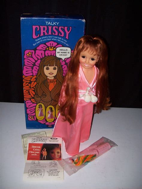 Vintage Ideal Talky Crissy Doll W Original Box Outfit Shoes