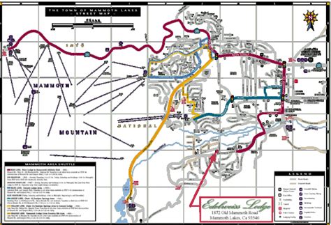 35 Map Of Mammoth Lakes Maps Database Source