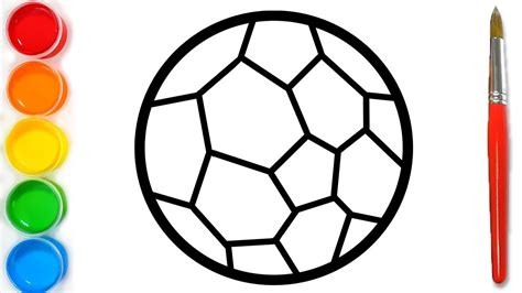Soccer Ball Drawing Step By Step Free Download On Clipartmag