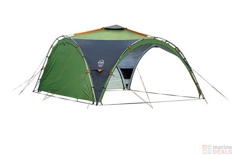 Buy Kiwi Camping Savanna 4 Deluxe Ii Shelter With 2 Solid Curtains
