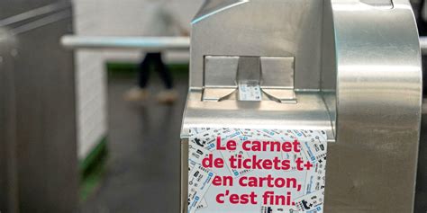 Fin du carnet de tickets de métro parisien ce quil faut savoir