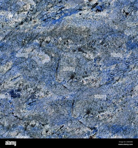 Dark Blue Granite Texture With Patterns Seamless Square Background