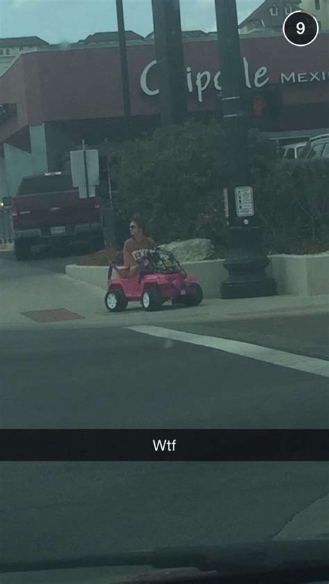 Texas State Student Rides Her Barbie Jeep Around Campus After Dwi