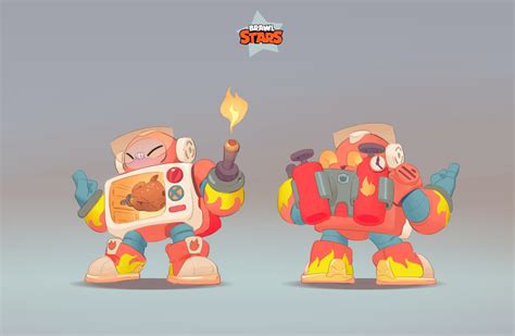 Artstation Brawl Stars Terry Wei Concept Art Characters Game