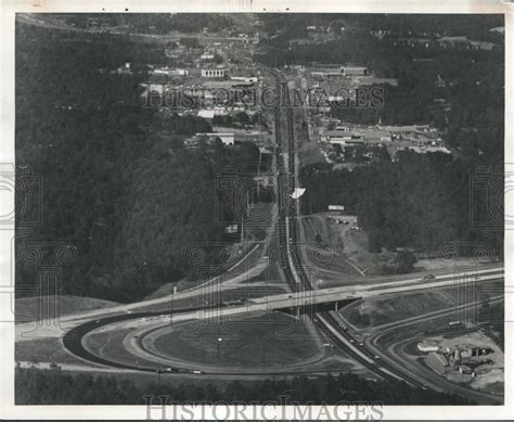 1978 Press Photo Alabama Hoover Aerial View Of Interchange Of I 459 And