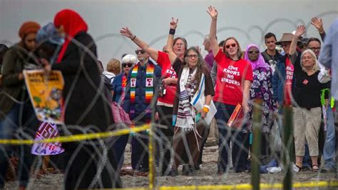 at least 30 faith leaders arrested in border protest united methodist insight