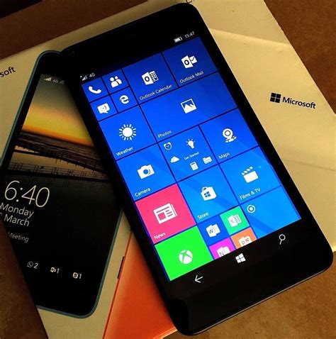 Microsoft Lumia 640 Lte 4g Mobile Phone Win 10 In Sedgefield County