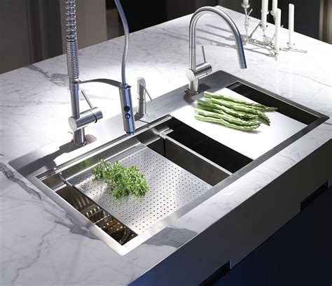 The norden kitchen faucet with magnetic pull down sprayer meets ada/ansi a117. Exquisite Kitchen Faucets Merge Italian Design With ...
