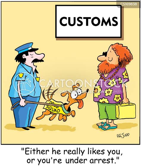 Customs Officer Cartoons And Comics Funny Pictures From Cartoonstock