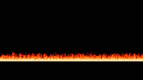 Animated Line Fire 3 On Black Stock Footage Video 100 Royalty Free