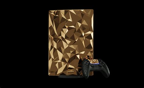 Ps5 Golden Rock Is An Extremely Rare Ps5 Made From 20kg Of Gold
