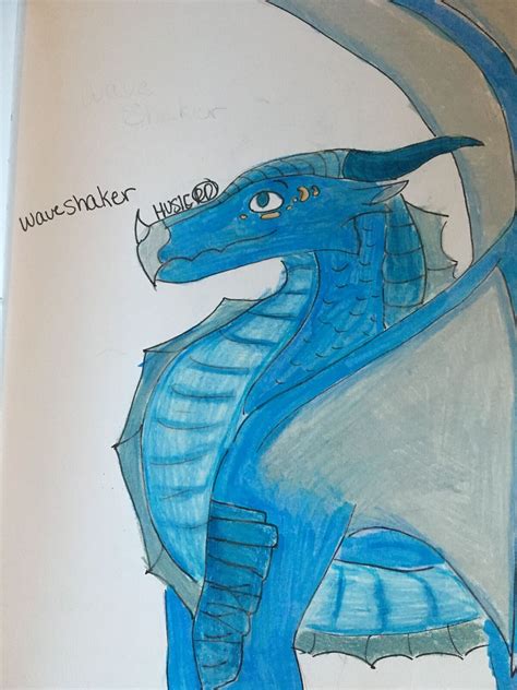 Waveshaker The Skywing Seawing The Puzzle Wings Of Fire Role Play Wiki Fandom