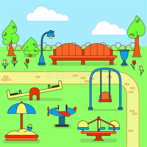 Playground Map Clip Art