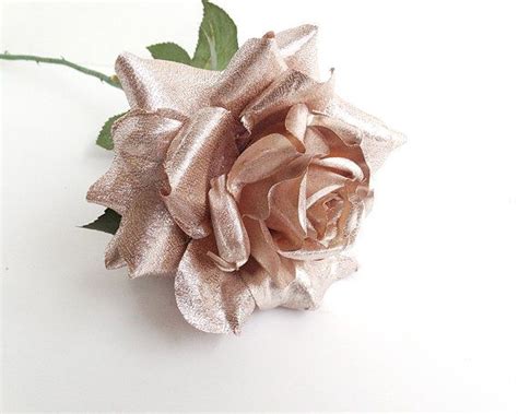 Rose Gold Fake Flowers Cheaper Than Retail Price Buy Clothing