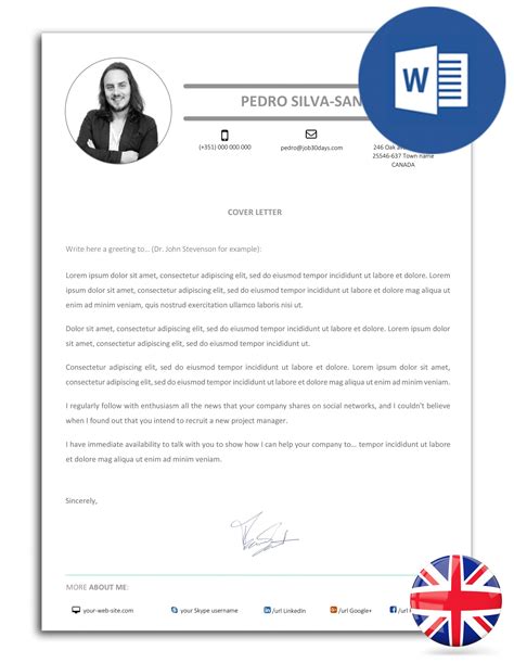 Use these cover letter outlines for your inspiration! Cover letter model