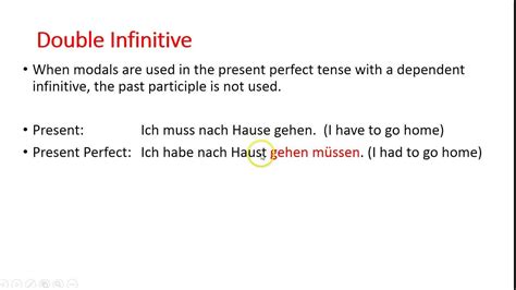 Complete the sentences using perfect modals. German Grammar: German Modals, Present Perfect Tense and ...