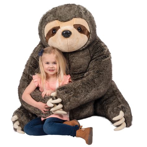 Meet Gordy Jumbo Plush Sloth Douglas Cuddle Toy