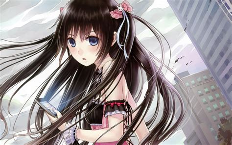 Girl Phone Art Beautiful Pictures Anime Funny