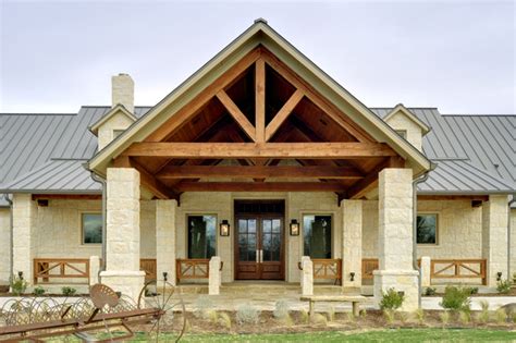The region has attracted baby boomers as they near retirement age. Texas Hill Country Retreat - Rustic - Exterior - Dallas - by Desco Fine Homes LLC