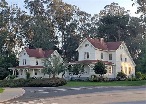 Two Of The Oldest Homes In San Francisco Are In The Presidio Photo By