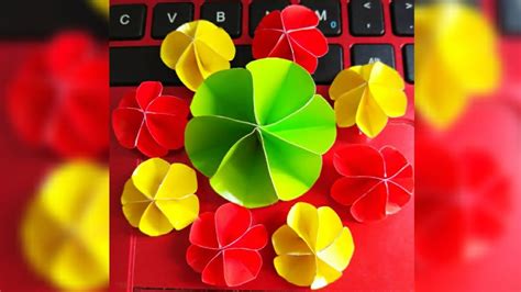 Cara membuat origami naga mudah. DIY-CARA MUDAH MEMBUAT BUNGA DARI KERTAS ORIGAMI - YouTube