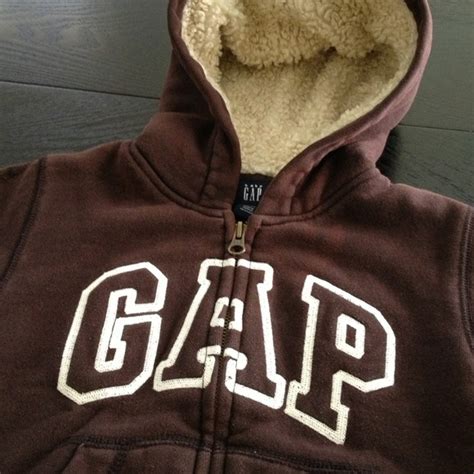 Gap Sweaters Baby Boys Brown Hoodie Sweater Poshmark