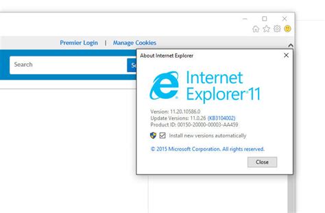 Then another window will open and you can see which windows version is install on your computer. What you should do now that Internet Explorer support has ...