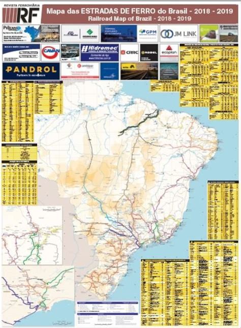 fábrica maquillaje póngase en fila mapa ferroviario de brasil Fuerza