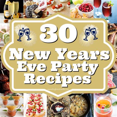 We've got some great sharing mains, from beef chilli and tacos to fried chicken buns. 30 New Years Eve Party Recipes - Savory Ideas, Sweets and ...