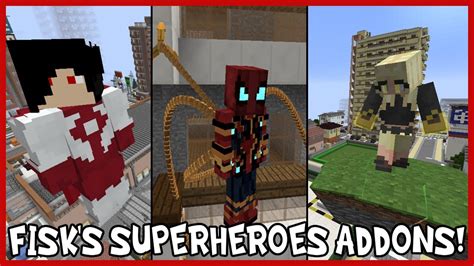 Fisks Superheroes Addons Minecraft Fisks Superheroes Mod Addons Youtube