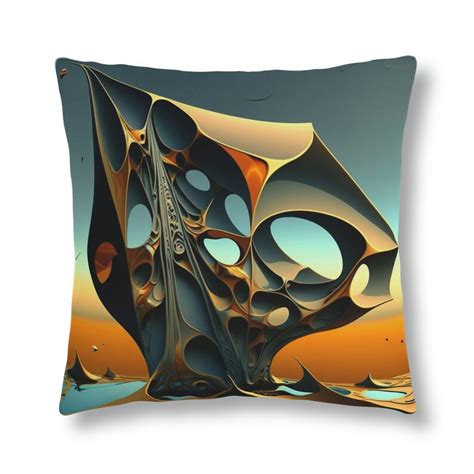 Salvador Dali Style Throw Pillow T For Women Waterproof Pillow T