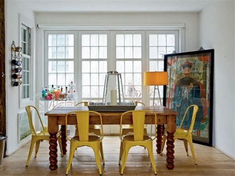 Go Eclectic And Chic In The Dining Room