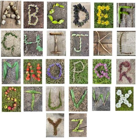 Nature Letters Artofit