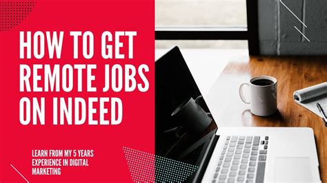 How To Get Indeed Jobs Remotely And Work From Home Youtube