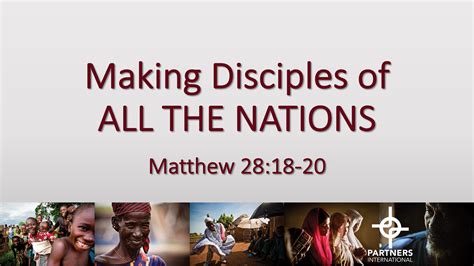 Making Disciples Of All Nations Faithlife Sermons
