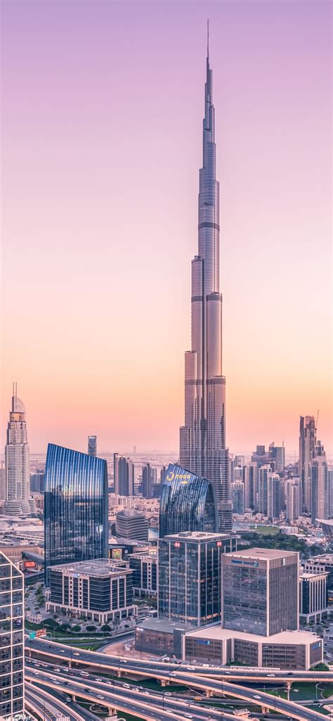 3840x2160 Dubai Burj Khalifa Cityscape In Night 4k Wa