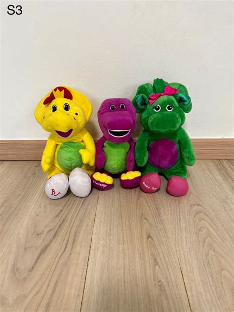Barney Soft Toy Set Hobbies And Toys Toys And Games On Carousell