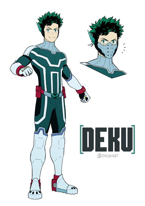 Pro Hero Deku Credit To Onughost On Reddit Personajes De Anime