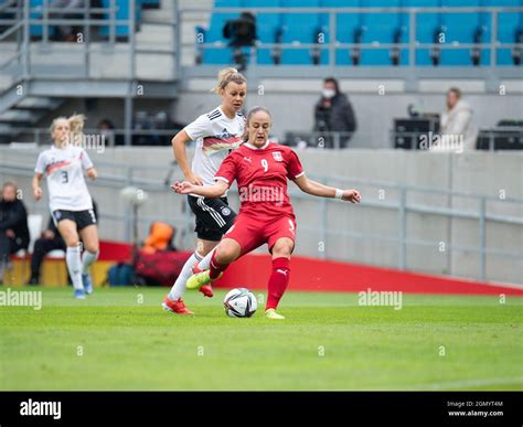 Nina Matejic (9 Serbia) during the Womens World Cup Qualification Game
