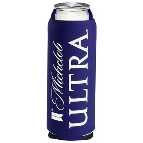 Michelob Ultra Slim Line Can Cooler Set Of 4