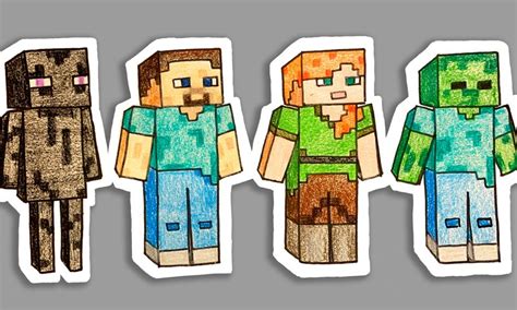 Learn How To Draw Minecraft Characters Small Online Class For Ages 6 11 Outschool