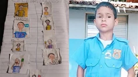 ¡conmovedor Niño De 8 Años Dibuja Su Propio álbum Del Mundial Por Falta De Dinero