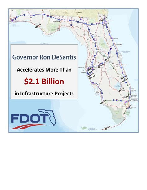 Fdot Accelerates Critical Infrastructure Projects Valued At 21
